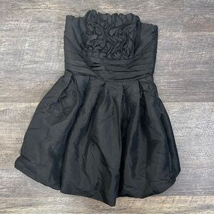 NWT Miroa black strapless formal cocktail dress size small S B51